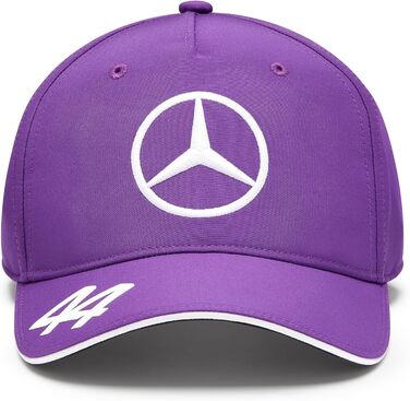 Кепка Mercedes AMG Petronas F1 2024 Lewis Hamilton – офіційна кепка Формули-1, ліловий колір, універсальний розмір