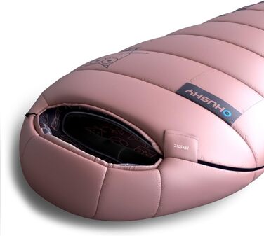 Дитячий спальний мішок Husky Kids Mystic 3 сезони, рожевий, 170 x 70 см
