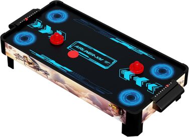 Airhockey Carromco Airliner-XM: стіл для гри з повітряною шайбою для 2 гравців (від 6 років)