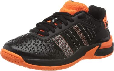 Дитячі гандбольні кросівки Kempa Attack Contender Junior (29 EU, чорний/флуоресцентний помаранчевий)