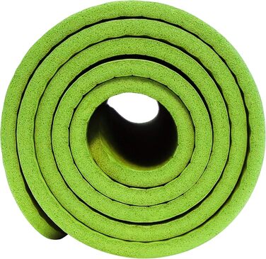 Килимок для йоги SportVida з нековзким покриттям - NBR, 180 x 60 x 1 см, для дому, з сумкою, фітнес, 6 кольорів