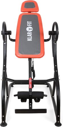 Інверсійний стіл Klarfit Relax Zone Comfort для розтягування хребта, регульований тренажер до 150 кг, для всіх вікових груп, легка збірка
