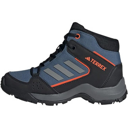 Кросівки для хайкінгу adidas Terrex Hyperhiker Mid Unisex, 38 2/3 EU, Wonder Steel Grey/Impact Orange