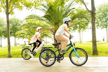 Дитячий гірський велосипед Licorne Bike Carter Premium 20 дюймів, 6-швидкісна Shimano, для хлопчиків та дівчаток