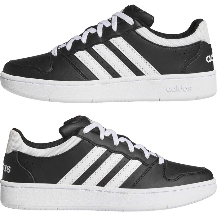 Чоловічі кросівки adidas Hoops Classic Core Black Cloud White, розмір 42 2/3 EU