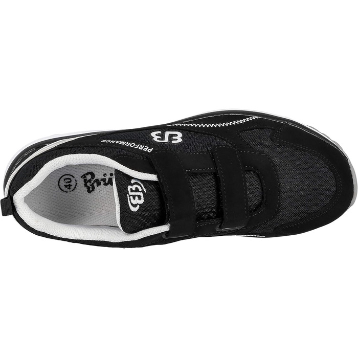 Фітнес-взуття Brütting Unisex Performance V 43 EU, чорний та білий