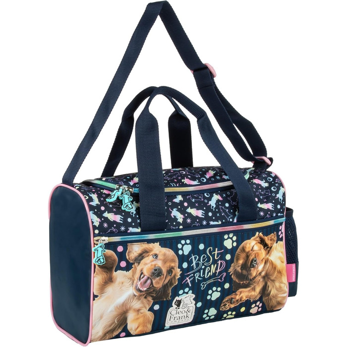 Дитяча спортивна сумка-рюкзак для собак, блакитна, 35 x 21 x 15 см, 10 літрів