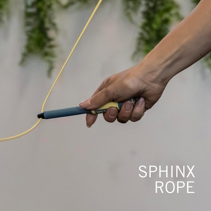 Стрибковий скакалка PICSIL Sphinx: регульована, з алюмінієвими ручками, для крос-тренінгу, фітнесу та Double Unders (білий)