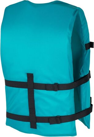 Жилет рятувальний MESLE для дорослих, універсальний 50N, teal (блакитний)
