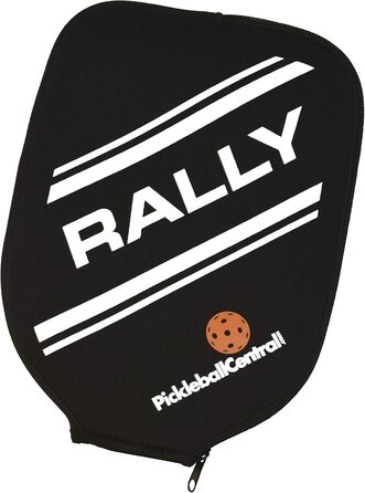 Ракетка для піклболу Rally Flare з графіту, блакитна – полімерний сот, графітове покриття, легка, з чохлом, схвалена USAPA