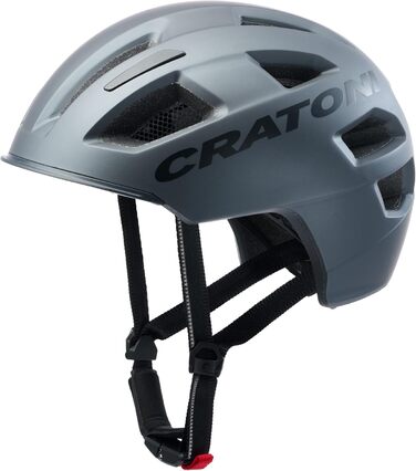 Унісекс велосипедний шолом Cratoni C-Pure, матовий чорний, розмір M