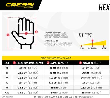 Рукавички для дайвінгу Cressi Hex Grip XL (унісекс)