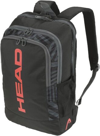 Рюкзак для тенісу HEAD Base 17 л чорний/помаранчевий