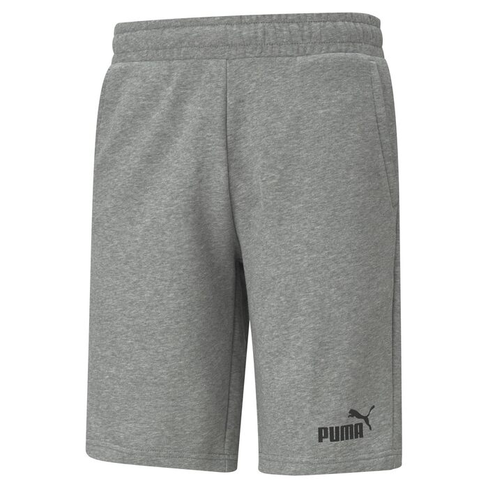 Чоловічі спортивні шорти PUMA Back, сірий меланж (Medium Gray Heather), розмір S
