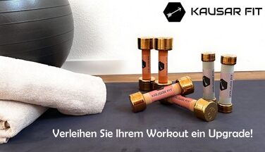 Набір гантелей Kausar Fit 2 кг – стильний дизайн, преміум-кургантелі для домашнього фітнесу та силових тренувань