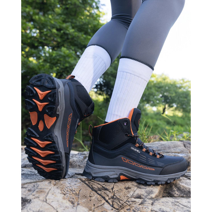 Туфлі для хайкінгу (ходьби) чоловічі/жіночі, водонепроникні, легкі, 37-46 EU, блакитні, середньої висоти