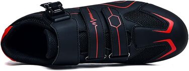 Велосипедні черевики для чоловіків та жінок, MTB, Radsport, Mountainbike, кросівки, дихаючі, outdoor, SPD сумісні, 44 EU, червоні