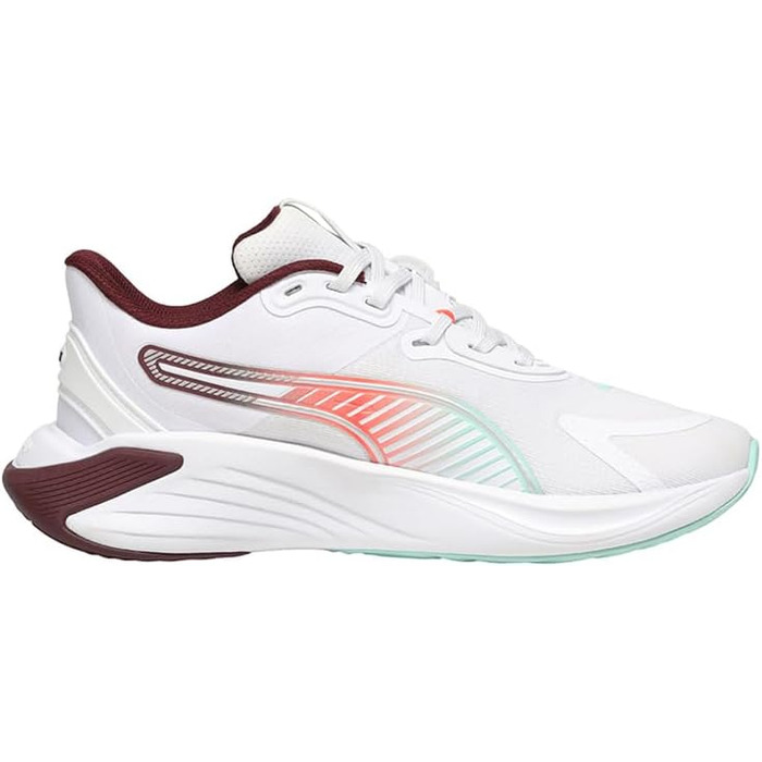 Жіночі кросівки PUMA Hybrid Tr WNS для крос-тренінгу (38 EU, білий, рубіновий, м'ятний, червоний)