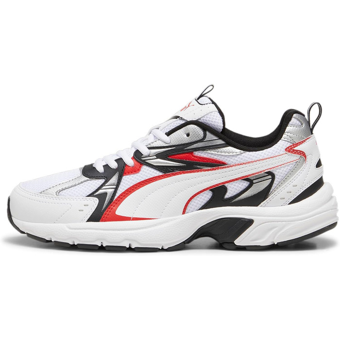 Чоловічі кросівки Puma Milenio Tech - білий, чорний, червоний (43 EU)