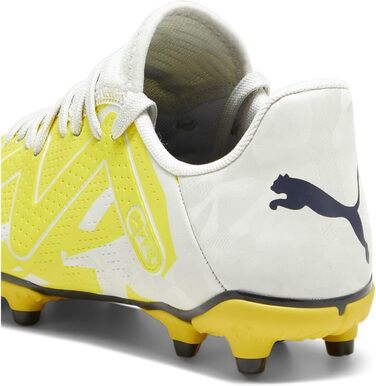 Дитячі футбольні бутси PUMA Future Play Fg/Ag Jr - сірий, жовтий, розмір 34.5 EU