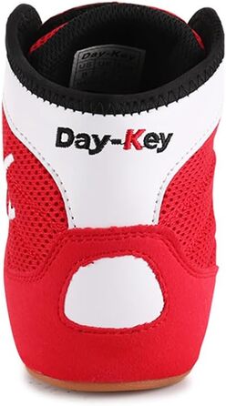 Кросівки для боротьби, боксерські кросівки, гумова підошва, для чоловіків, жінок та дітей, дитячі (42 EU, червоні)