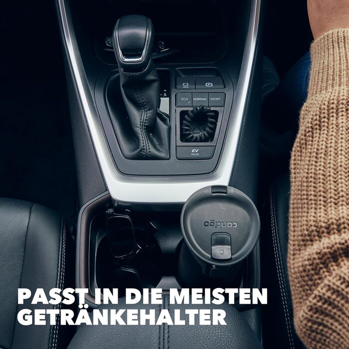 Термокружка Contigo West Loop Autoseal 470 мл, рожевий (Millennial Pink) - неіржавіюча сталь, для подорожей, кави з автозакриттям