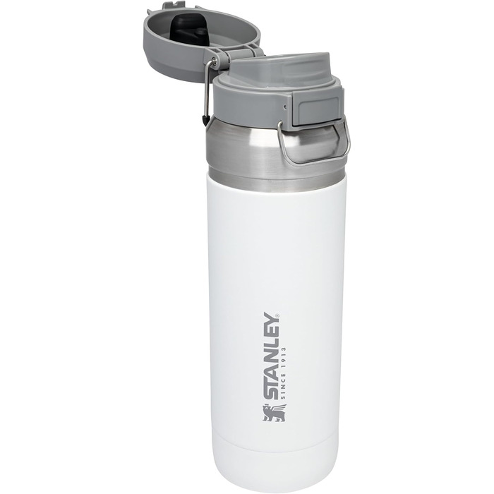 Термос-пляшка Stanley Quick Flip з нержавіючої сталі, 7+ годин холодної води, BPA-free, герметична, для води, з кришкою-диспансером, можна мити в посудомийці