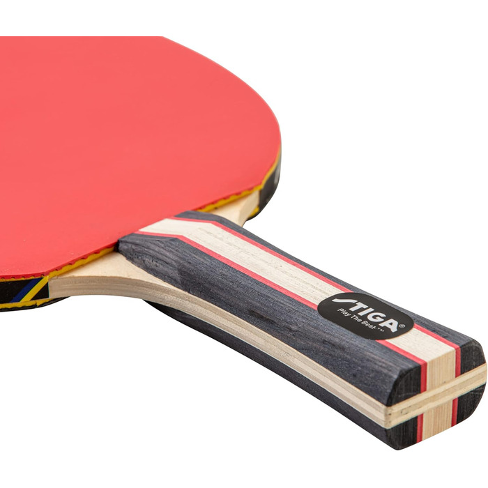 Набір для настільного тенісу STIGA Performance 2-4 гравці – схвалено USATT, ракетки 5-шарів, ручка з флером, м'ячі 3 зірки – для розвитку навичок