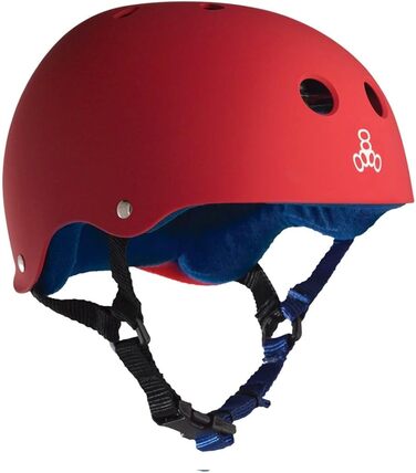 Шолом Triple Eight з підкладкою Sweat Saver, карбонова гума, розмір S