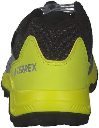 Дитячі трекінгові черевики Adidas Terrex Gore-Tex (36 EU, чорний/сірий/жовтий)