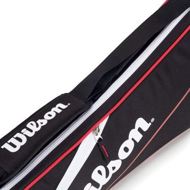 Сумка для тенісу Wilson Advantage III чорна - професійна тенісна сумка для ракет та аксесуарів
