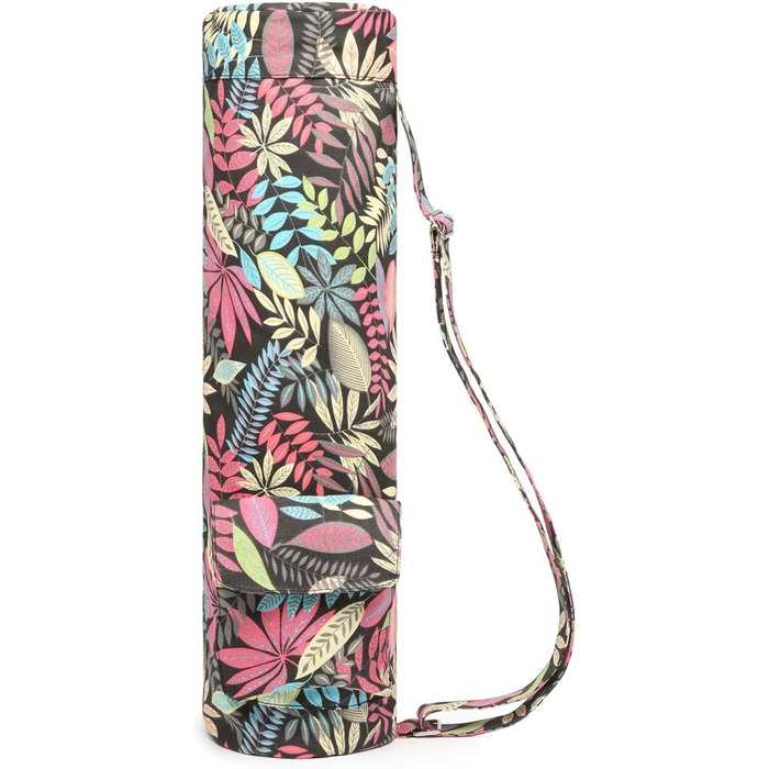 Сумка для йога-килимка Yogamatten-Tasche з плечовим ременем та кишенями, унісекс, кольорові листя