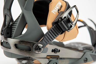 Сноуборд Nitro Phantom Carver '20 для чоловіків: преміум фрірайд, карбонова фіксація, модель L, Gunmetal