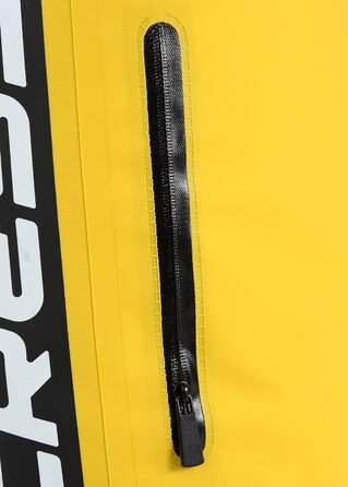 Водонепроникний мішок CRESSI Unisex 20L (20 літрів) – преміум якість, чорний/жовтий, двоколірний