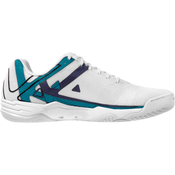 Жіночі гандбольні кросівки Kempa Wing 2.0, розмір 38 EU, білий, блакитний, пурпуровий