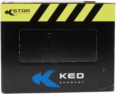 Дитячий велосипедний шолом Meggy II K-Star з повним рефлектором, LED-підсвіткою, 220 г, система QUICKSAFE, вироблено в Німеччині