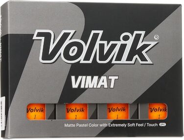 Гольфбол Volvik Vimat, яскравий, для гольфу
