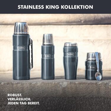 Термос STAINLESS KING із нержавіючої сталі, 0.71 л, темно-синій (Midnight Blue Polished)