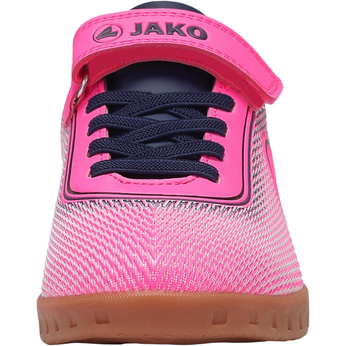 Дитячі спортивні залажні кросівки JAKO J-SI Course (32 EU, Рожевий Неон, Темно-синій)