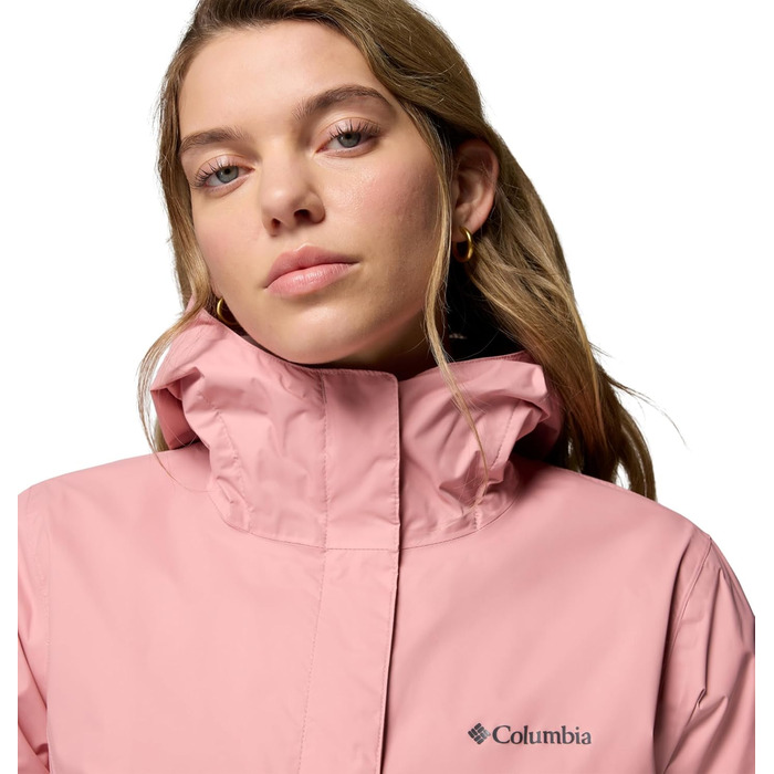 Жіноча водонепроникна куртка-дощовик Columbia Arcadia™ II, колір Eraser Pink, розмір S