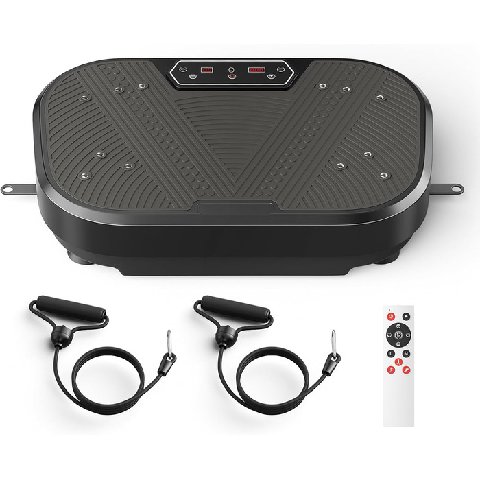 Віброплатформа VAYOTOY з Bluetooth, 120 рівнів інтенсивності, 10 програм тренувань для дому. Масажний та спортивний пристрій для лімфодренажу та фітнесу.