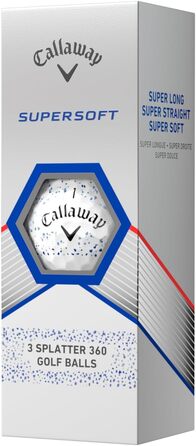 Гольф-м'ячі Callaway Supersoft 2023, преміум якість