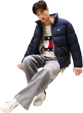 Чоловічі кросівки Tommy Jeans Retro Basket Low Top, сині (розмір 41 EU)