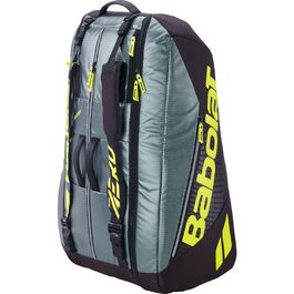 Ракетка для тенісу Babolat Pure Aero RH x6 - Сіро-чорно-жовта (Metallic Grau/Schwarz/Fluo Gelb)