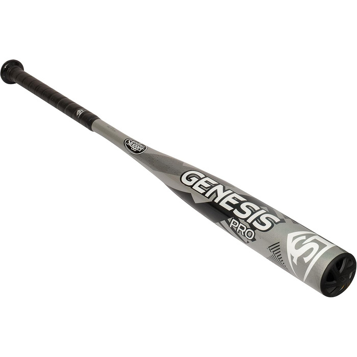 Бейсбольна бита Louisville Slugger Genesis з металу, чорна, 152 см