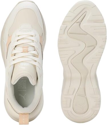 Жіночі кросівки PUMA CiliaTurnschuh, 38 EU, Alpine Snow Frosted Ivory Cashew