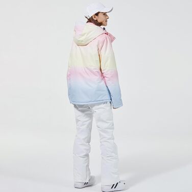 Комплект гірськолижний HOTIAN Daen: куртка та штани (2 шт.) - водонепроникний, вітронепроникний, для сноуборду та гірських лиж, розмір L