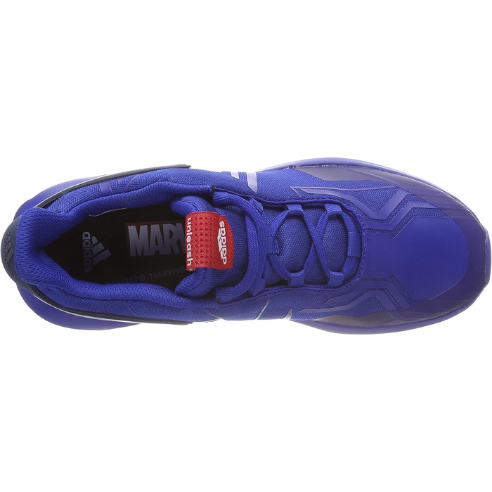 Дитячі кросівки adidas RapidaRun Spider-Man, блакитні, 35.5 EU