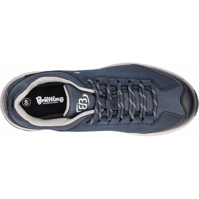 Черевики трекінгові та для ходьби Brütting Kansas (46 EU, Морський Сірий)