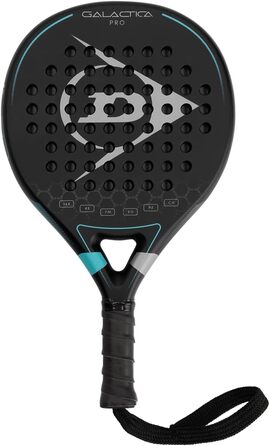 Тенісна ракетка Dunlop Galactica Pro Mini, чорно-синьо-срібно-біла